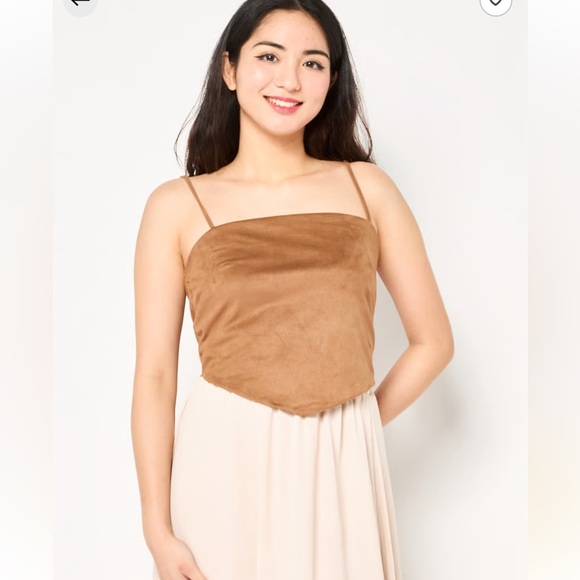 Forever 21 Velvet Tan Western Shirt - Picture 1 of 7